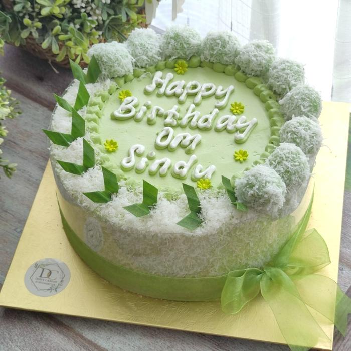 Gambar Klepon Cake Round dari Daisy Cakery Kota Administrasi Jakarta Barat Tokopedia