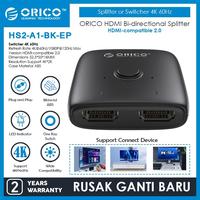 Gambar ORICO HS2-A1 HDMI Bi-directional Splitter or Switcher 4K 60Hz dari hans computer Kota Administrasi Jakarta Pusat 1 Tokopedia