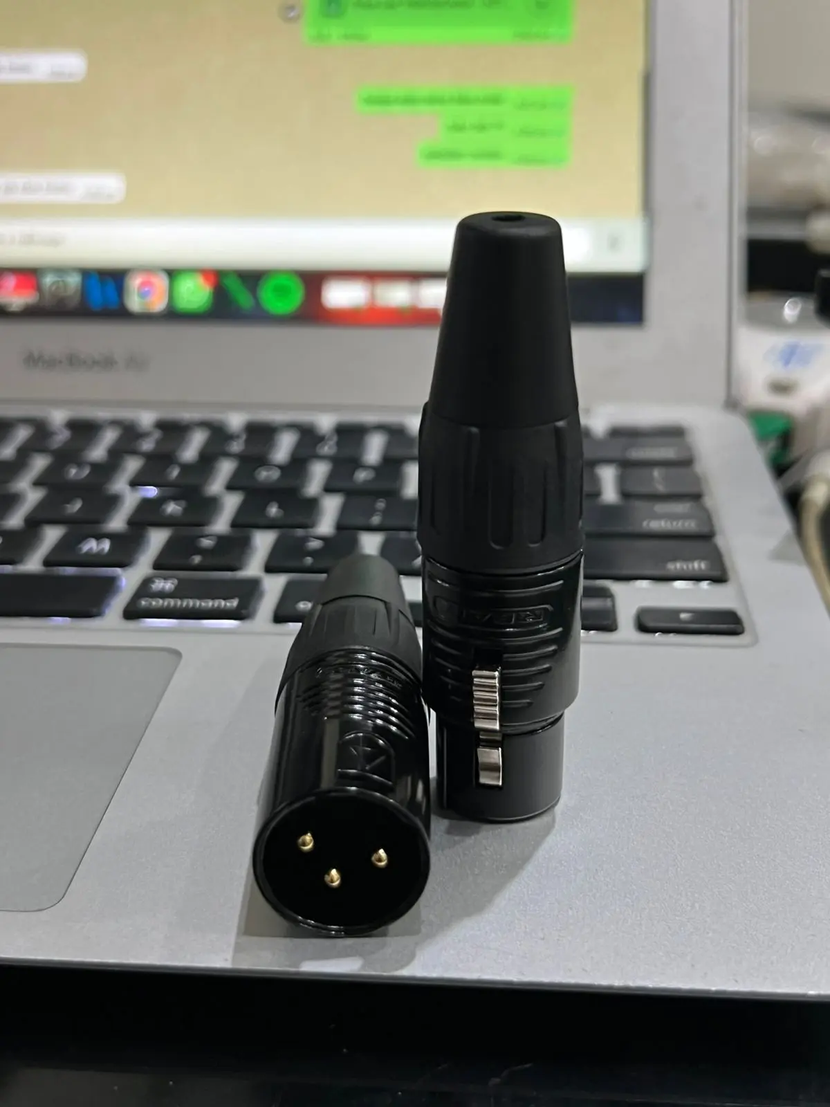 REAN ( PABRIK NEUTRIK ) XLR / CANON JACK GOLD PLATED