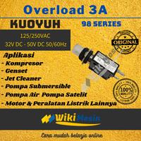 Gambar Overload Thermal Circuit Breaker Kuoyuh 3 Amper 98 Series 3A dari Overload Wikimesin Kab. Tangerang 4 Tokopedia