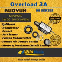 Gambar Overload Thermal Circuit Breaker Kuoyuh 3 Amper 98 Series 3A dari Overload Wikimesin Kab. Tangerang 2 Tokopedia