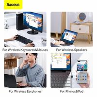 Gambar Baseus BA04 USB Wireless Bluetooth Dongle Receiver 5.0 For Laptop PC 20m External dari Queen-id Kab. Tangerang 3 Tokopedia