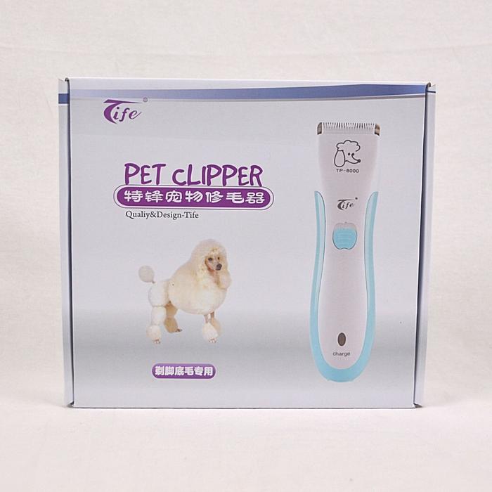 Gambar Alat Cukur TIFE TP8000 Pet Clipper Small Blade 650MAH 1 Speed dari Pet Republic Indonesia Kota Administrasi Jakarta Utara Tokopedia