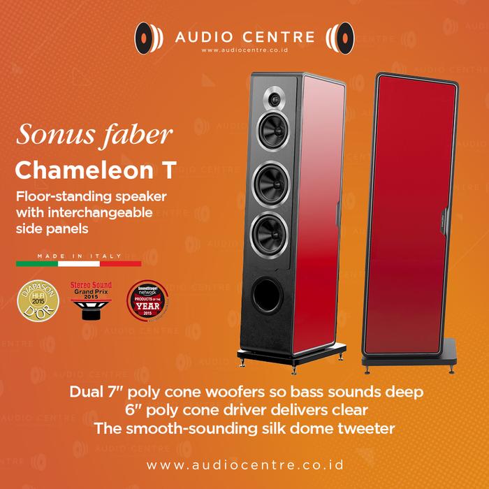 Gambar Sonus Faber Chameleon T Floorstanding Speaker dari Audio Centre Official Kota Administrasi Jakarta Barat Tokopedia