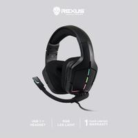 Gambar HEADSET REXUS THUNDERVOX HX30 RGB USB 7.1 - Gaming Headset dari Techno Computer Bali Kota Denpasar 2 Tokopedia