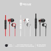 Gambar EARPHONE REXUS EZ3 Type-C - Gaming Earphone dari Techno Computer Bali Kota Denpasar 2 Tokopedia