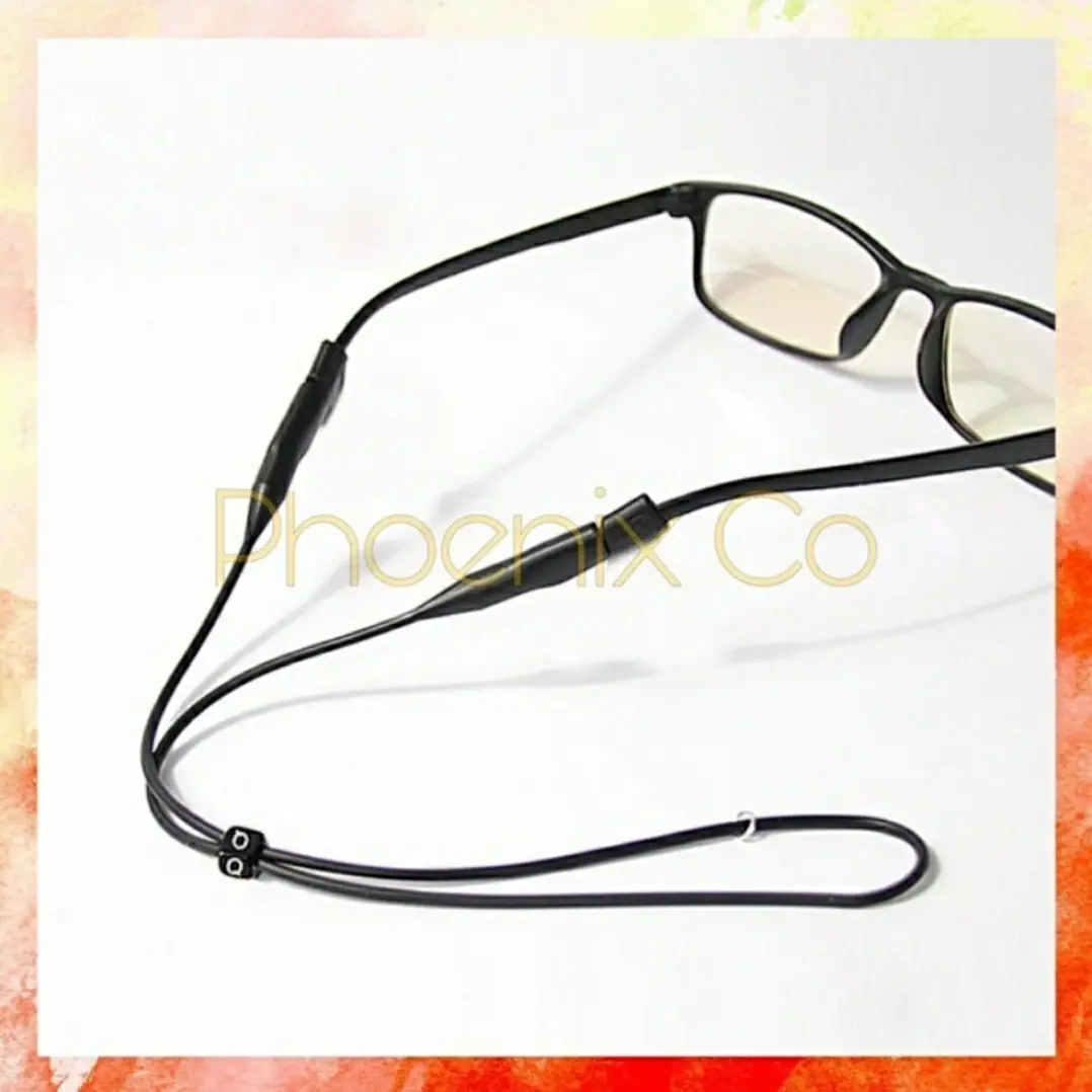 Tali Kalung Kacamata Silikon Penahan Kacamata Sport Strap Olahraga