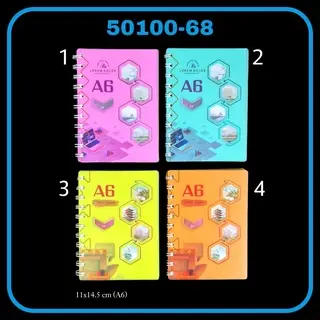 Gambar SOS Notebook Spiral A6 WZ-28850/50100 Cover Warna /Buku Catatan Spiral dari SOS Sukses Online Stationery Kota Administrasi Jakarta Utara 4 Tokopedia