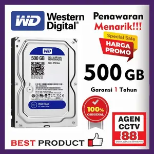 Harddisk Hardisk HDD WD WESTERN DIGITAL 500GB