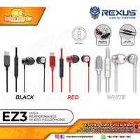 Gambar EARPHONE REXUS EZ3 Type-C - Gaming Earphone dari Techno Computer Bali Kota Denpasar 1 Tokopedia