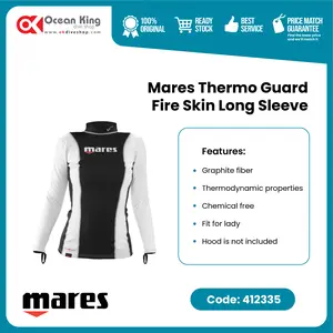 MARES THERMO GUARD FIRE SKIN LONG SLEEVE - WOMAN