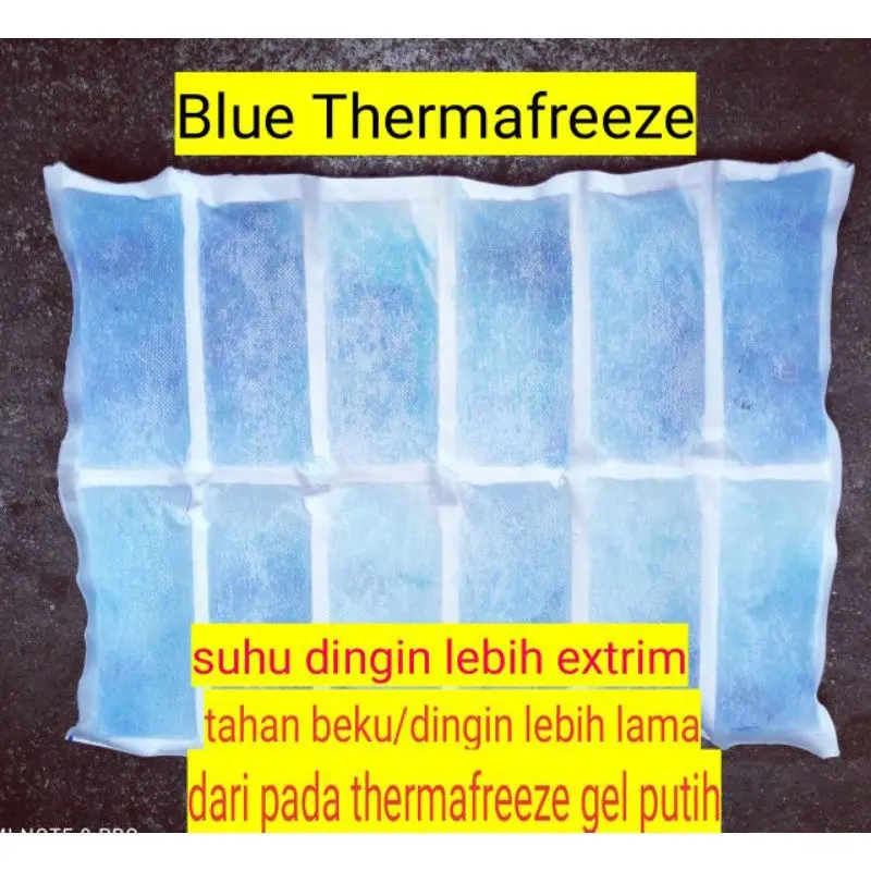 Blue Thermafreeze Biru - Bukan Thermafreeze Putih Biasa - ice pack gel