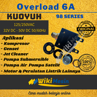 Gambar Overload Thermal Circuit Breaker Kuoyuh 6 Amper 98 Series 6A dari Overload Wikimesin Kab. Tangerang 4 Tokopedia