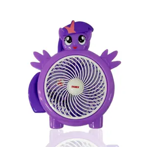 KIPAS ANGIN KOTAK KARAKTER SANEX BOX FAN KARAKTER UNICORN 8 INCH KK-80