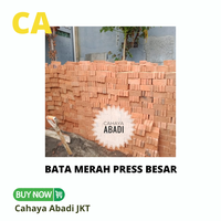 Gambar BATA MERAH PRESS BESAR 20x10x4cm 10000PC dari CAHAYA ABADI JKT Kota Administrasi Jakarta Pusat 2 Tokopedia