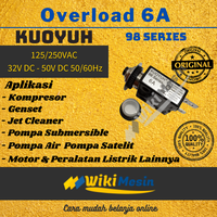 Gambar Overload Thermal Circuit Breaker Kuoyuh 6 Amper 98 Series 6A dari Overload Wikimesin Kab. Tangerang 3 Tokopedia