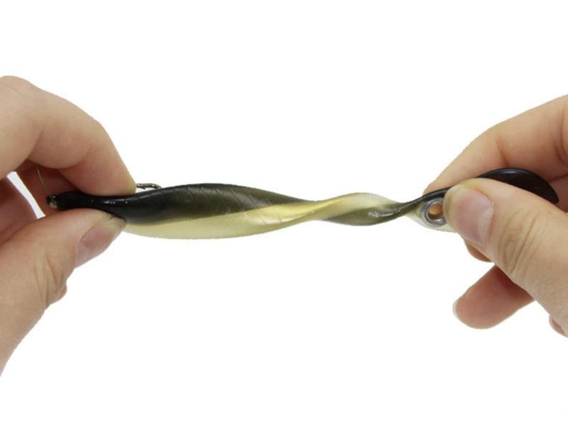 UMPAN PANCING BAHAN KARET SILICON LEMBUT 10CM 6 GRAM SOFT BAIT 3