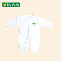 Gambar BANANA Jumper Bayi Laki - Laki Bordir Dino Tutup Kaki - Putih, XS dari BANANA Official Store Kota Administrasi Jakarta Timur 4 Tokopedia
