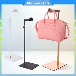 Gantungan Tas Aesthetic/Gantungan Display Tas Stainless Steel Berdiri