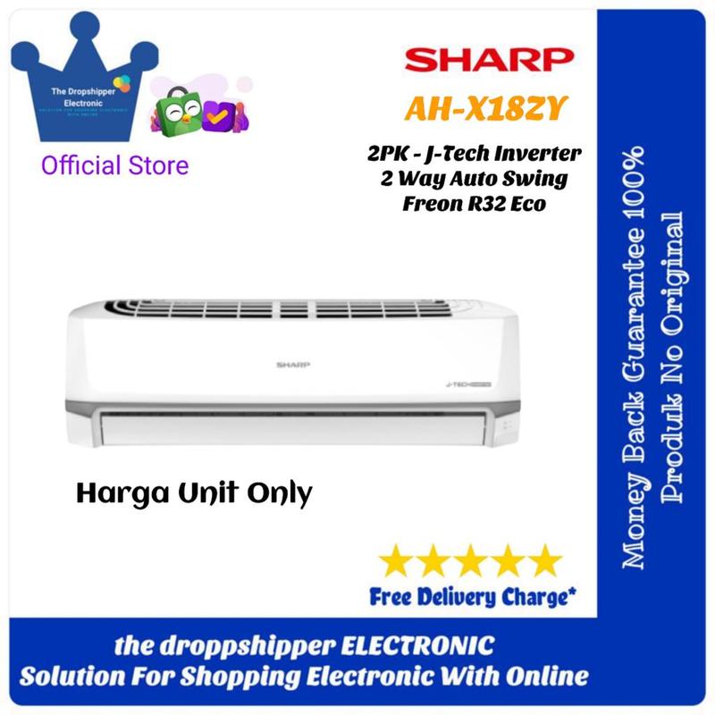 Ac Inverter 2 PK Sharp AH X18ZY Thailand Inverter Sharp 2PK AH-X18ZY ...