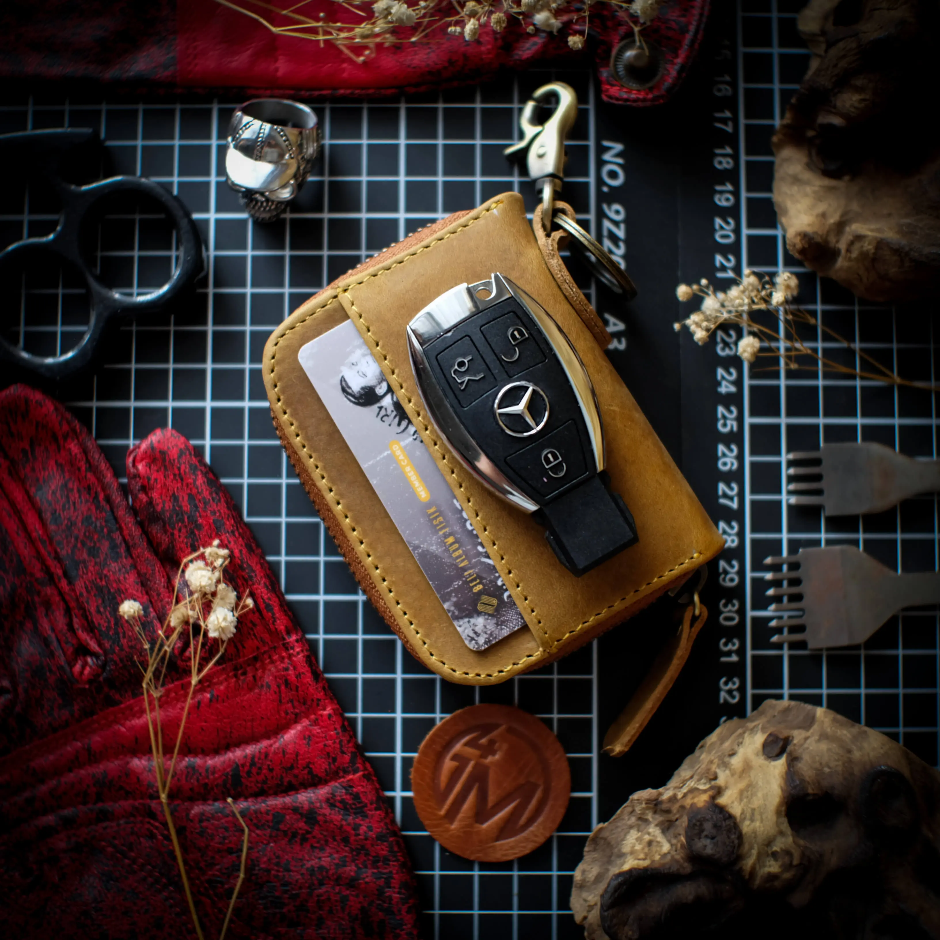 Dompet STNK Kunci Keyless E Toll SIm & STNK - DkleatherProduct