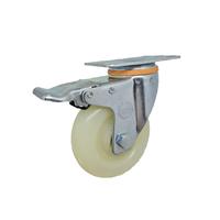Gambar Roda Nilon Ball Bearing Medium Duty 4 inch (100 × 32 mm) Plat Rem dari Toko Roda Jaya LTC GLODOK Kota Administrasi Jakarta Barat 1 Tokopedia