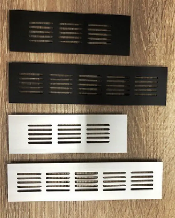 5 x 20 Lubang Saringan Udara Hawa Angin Ventilator Alumunium Kotak 2