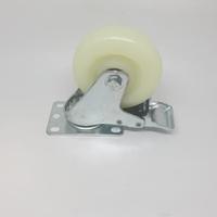 Gambar Roda Nilon Ball Bearing Medium Duty 4 inch (100 × 32 mm) Plat Rem dari Toko Roda Jaya LTC GLODOK Kota Administrasi Jakarta Barat 2 Tokopedia