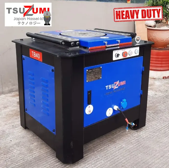 Mesin bar bending/bender 40 mm Tsuzumi TB 40 - Japan Technology 1
