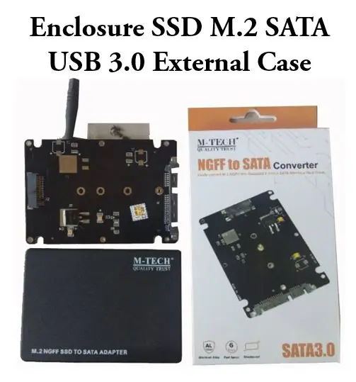 CONVERTER M2 NGFF TO SATA | KONVERTER SSD M.2 NGFF SATA to SATA 3.0