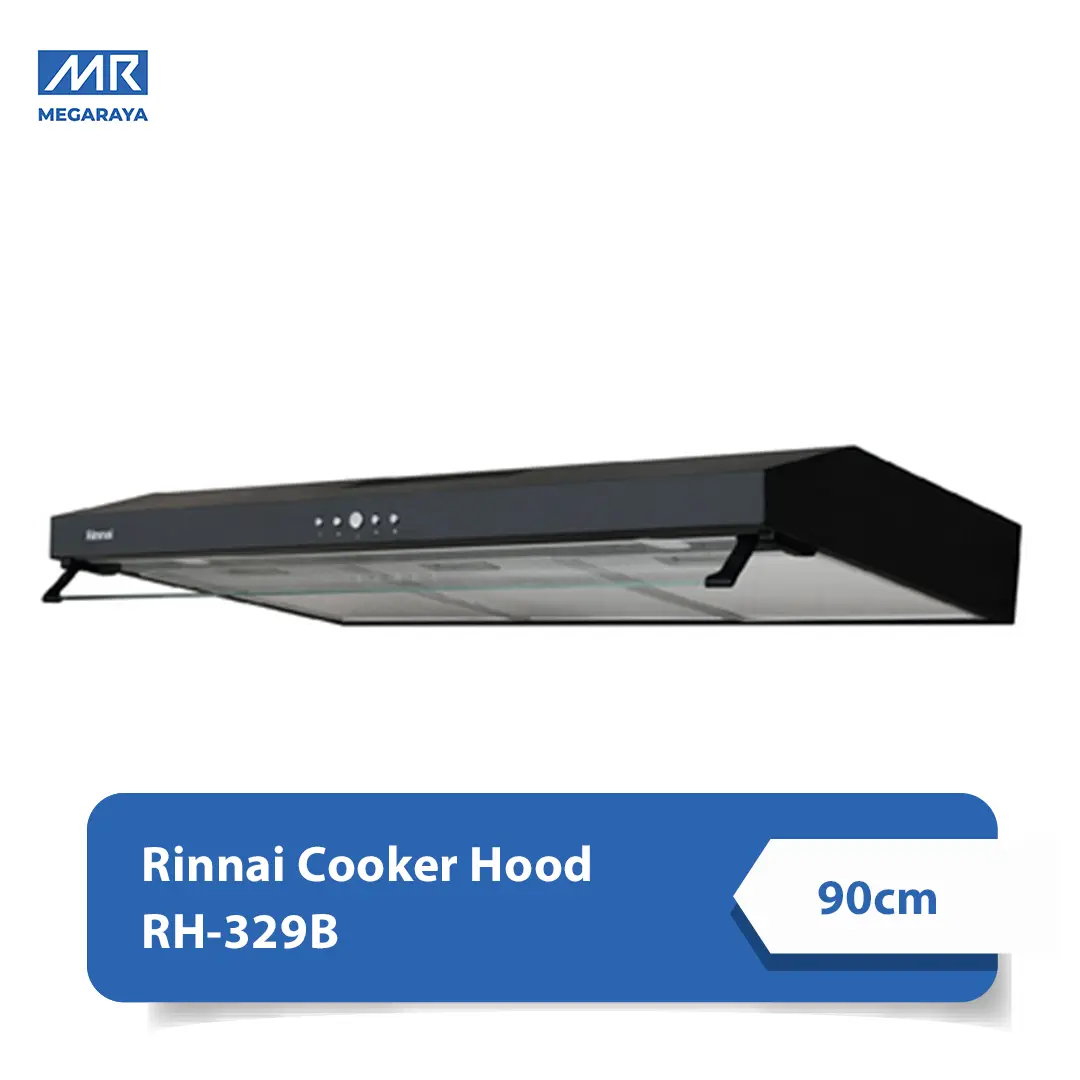Rinnai Cooker Hood / Penghisap Asap RH329B / RH-329B Panjang 90cm