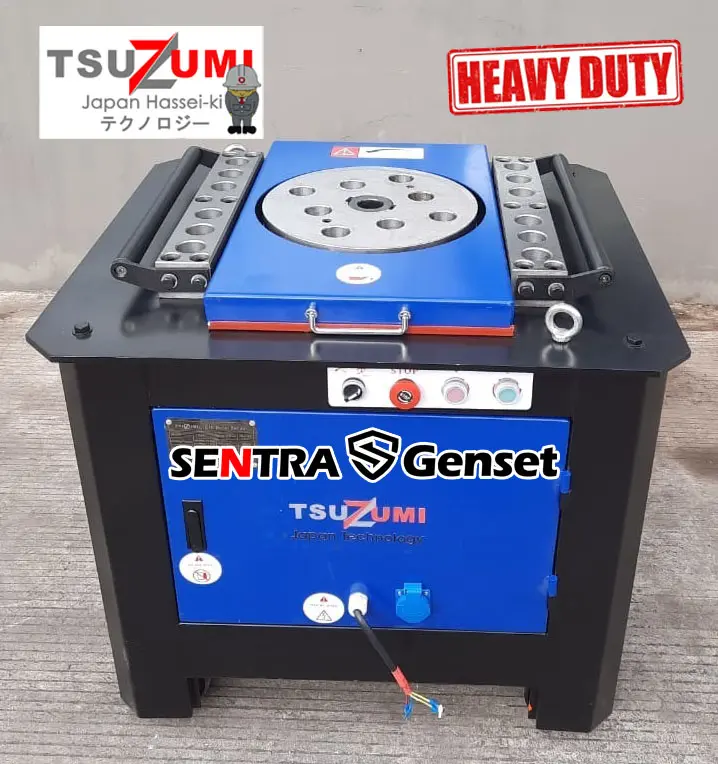 Mesin bar bending/bender 40 mm Tsuzumi TB 40 - Japan Technology 2