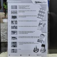 Gambar PVC ID Card Blue Print isi 5 Lembar Free Bubble Wrap dari KnRAcc Kota Bandung 3 Tokopedia