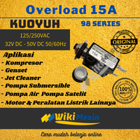 Gambar Overload Thermal Circuit Breaker Kuoyuh 15 Amper 98 Series 15A dari Overload Wikimesin Kab. Tangerang 4 Tokopedia