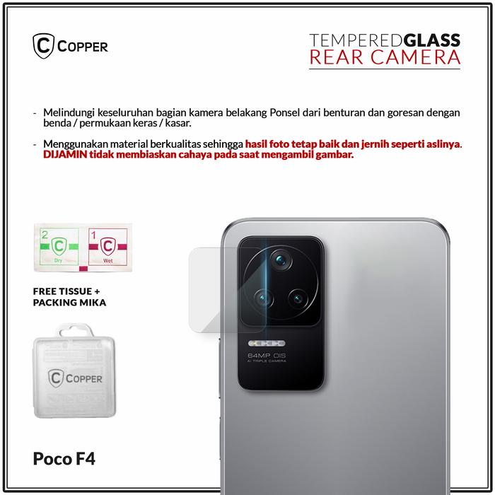 Gambar Copperr Tempereed Glass Kamera - Poco F4 dari Copper Samarinda Official Kota Samarinda Tokopedia