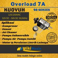 Gambar Taiwan ORI Overload 7A Thermal Protector 7 Amper Kuoyuh Series 98 dari Overload Wikimesin Kab. Tangerang 3 Tokopedia