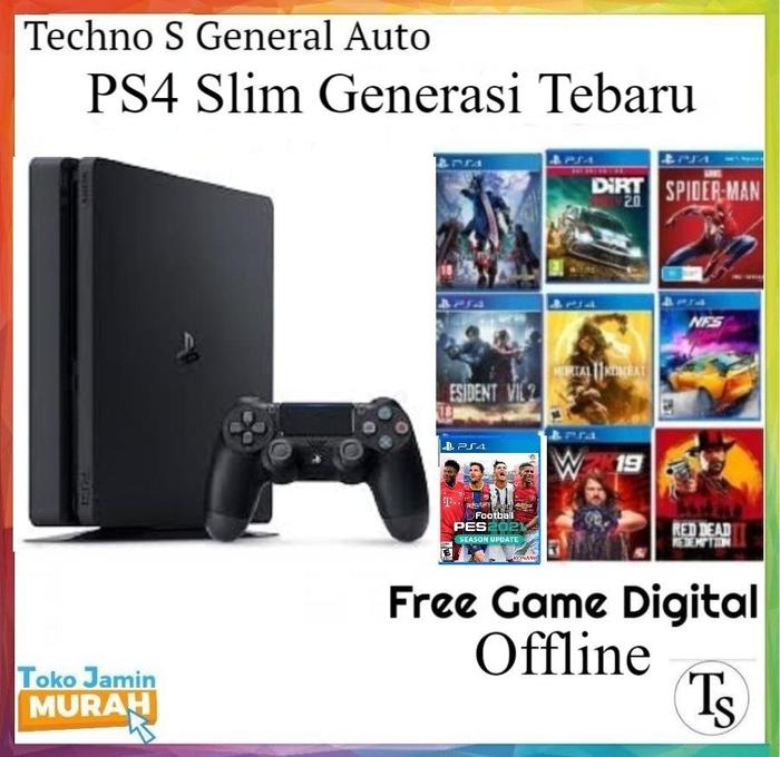 Gambar PS4 Fat PS4 Slim PS4 Pro 500GB 1TB 500 gb 1 TB FULL GAME - FAT 500GB, No Game  dari Techno S General Auto / TSGA Kota Administrasi Jakarta Selatan Tokopedia