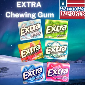 Extra Sugar Free Chewing Gum [15 Sticks]
