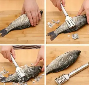 FISHY COM / PENGUPAS SISIK IKAN STAINLESS STEEL