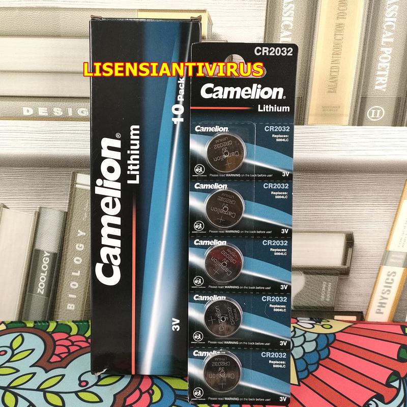 Camelion Baterai Lithium CR2032 BP1 Baterai CR 2032 Baterai 2032 Koin 0