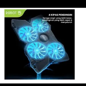 Cooling Fan Laptop Gamng Robot RT-LCS02