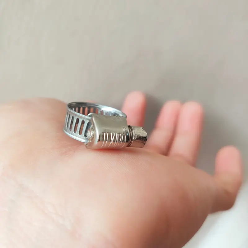 Klem cincin selang stim / angin kompresor max 5/8" maksimum 1