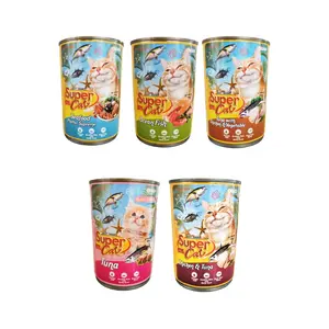 Makanan Kucing Super Cat kaleng 400gr. Super Cat Kitten. Supercat