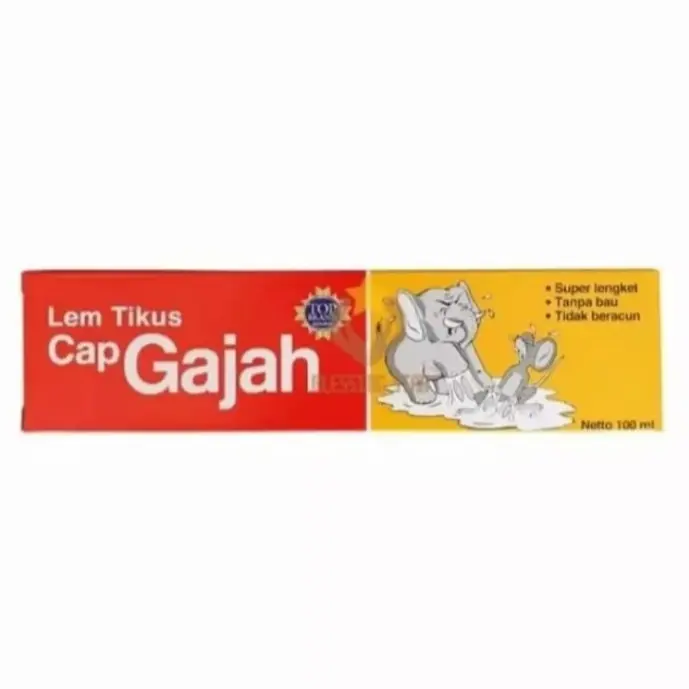Lem tikus super lengket cap gajah tube 0