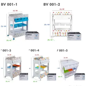 Bevos Baby Tafel 2in1 Baby Bath & Changing Table | Tempat ganti Popok