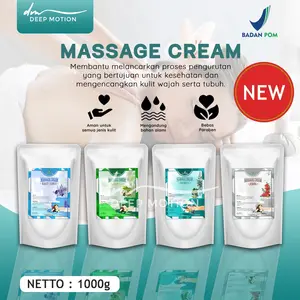 Massage Cream Aromatic / Krim Pijat Spa Refleksi Hotel Refill 1 Liter