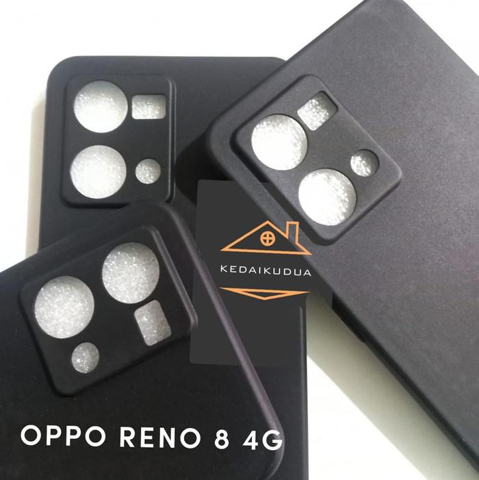 Gambar OPPO RENO 8 4G Case Softcase Silikon Macaron FULL COLOR BLACK Matte dari Kedaikudua Kota Administrasi Jakarta Barat Tokopedia
