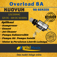 Gambar Overload Thermal Circuit Breaker Kuoyuh 8 Amper 98 Series 8A dari Overload Wikimesin Kab. Tangerang 3 Tokopedia
