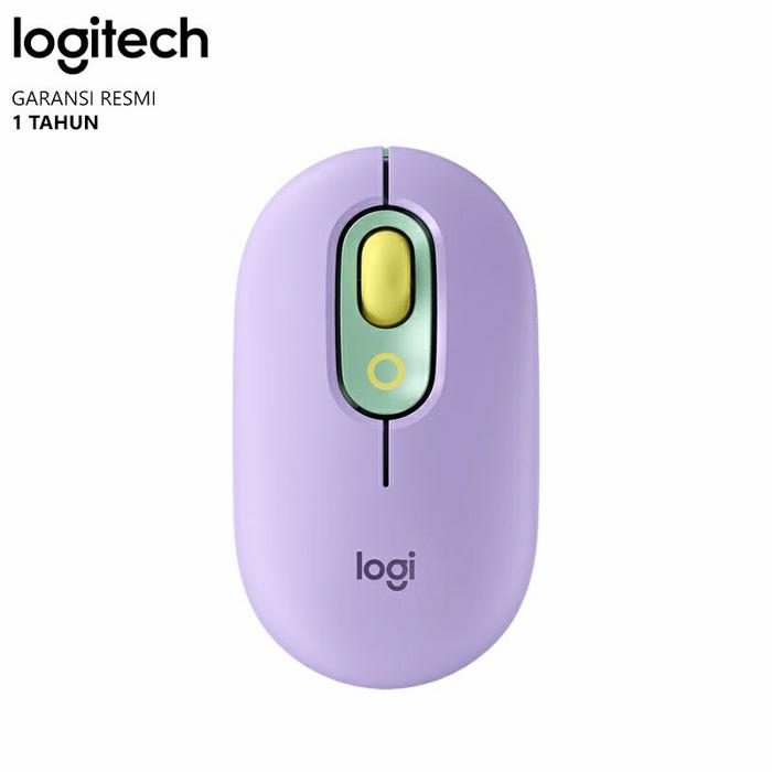 Gambar MOUSE LOGITECH POP WITH EMOJI WIRELESS BLUETOOTH PURPLE dari semestaonline Kota Malang Tokopedia