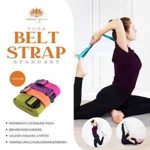 belt standart / strap alat bantu yoga / alat bantu / tali olahraga